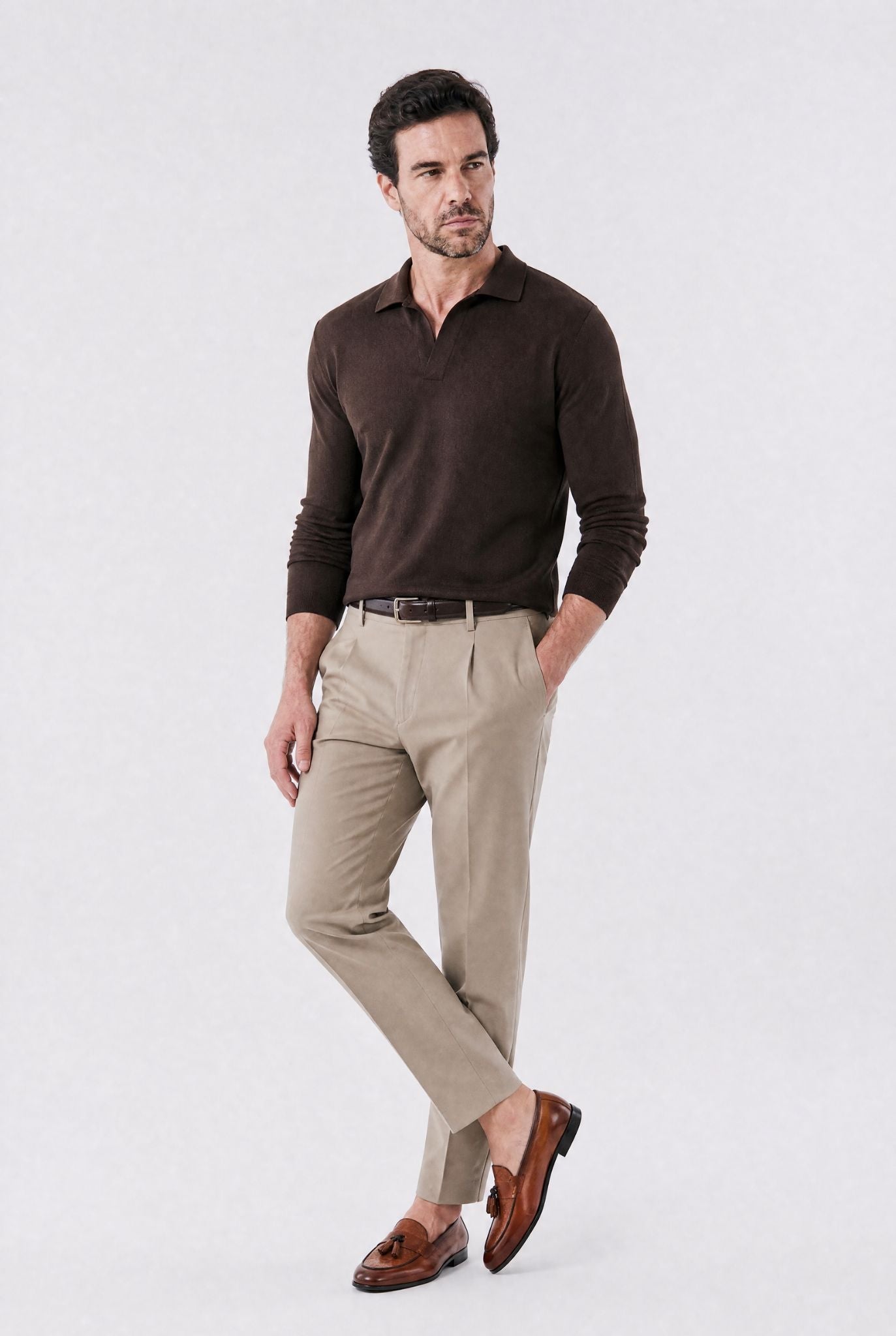 Mocassim Masculino em Couro Montesi
