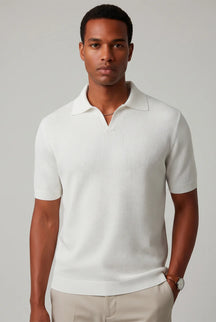 Polo Tricot Texturizada