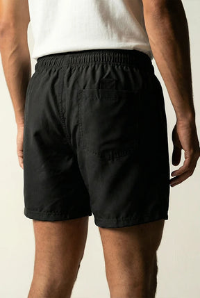 Short Praia Liso Gold Preto - Habitat