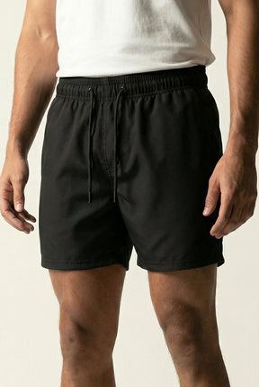 Short Praia Liso Gold Preto - Habitat