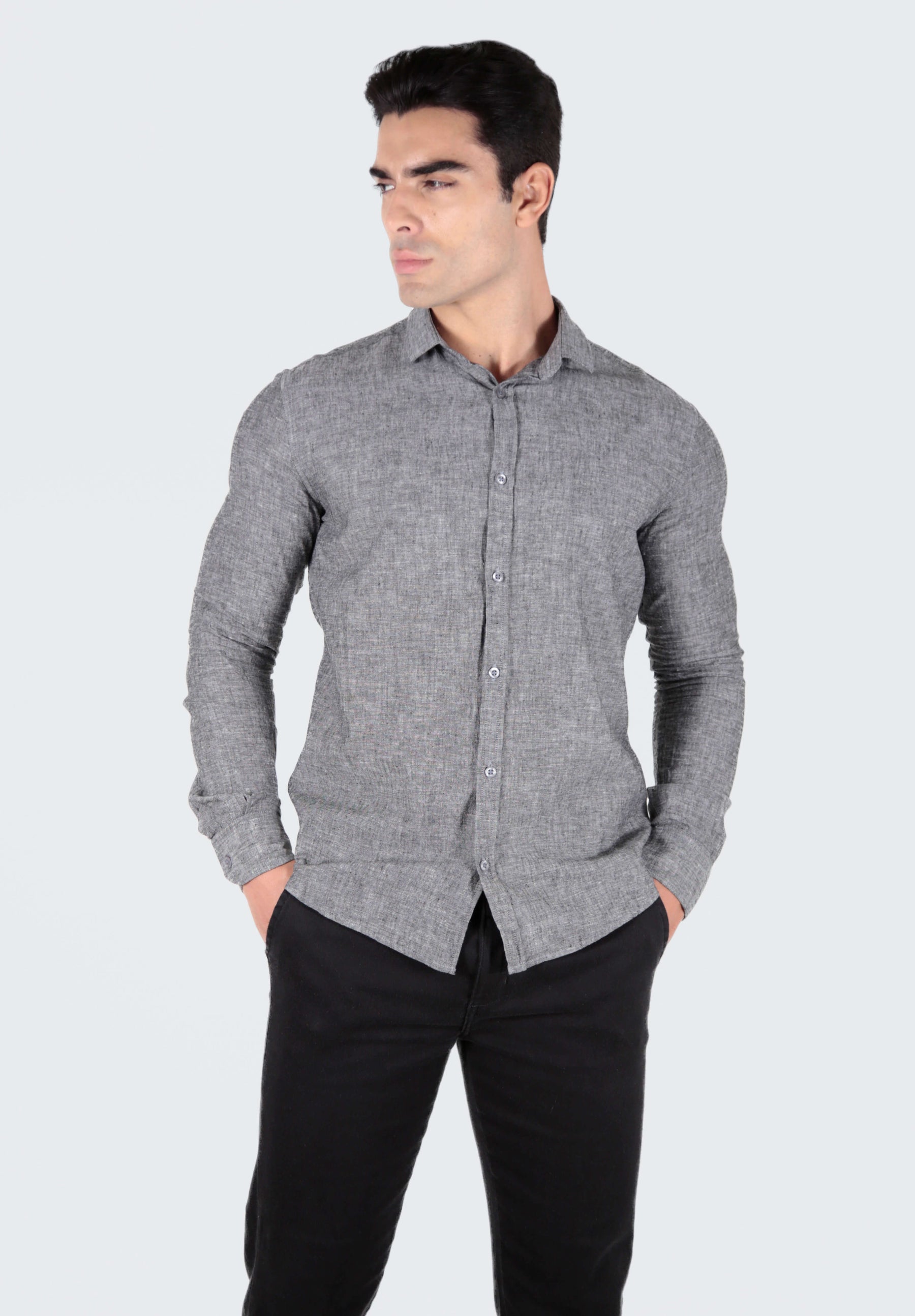 Camisa Manga Longa - Linho