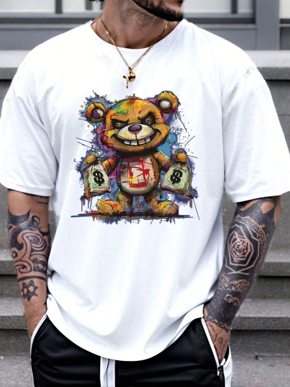 Camisa Oversized - 100% Algodão
