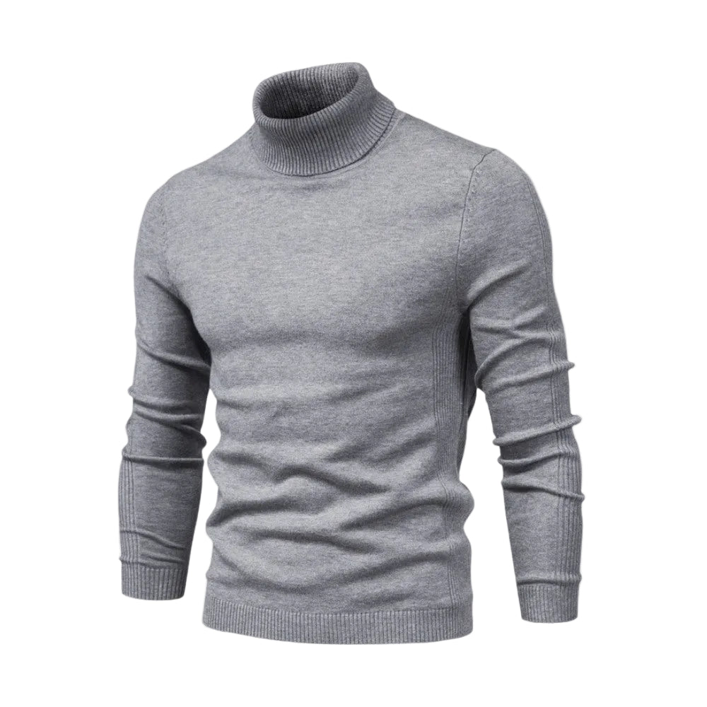 Suéter Pulôver Masculino de Gola Alta Milani