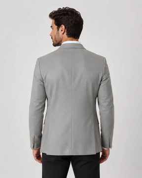 Blazer Slim Masculino Cinza em Poliviscose | Habitat