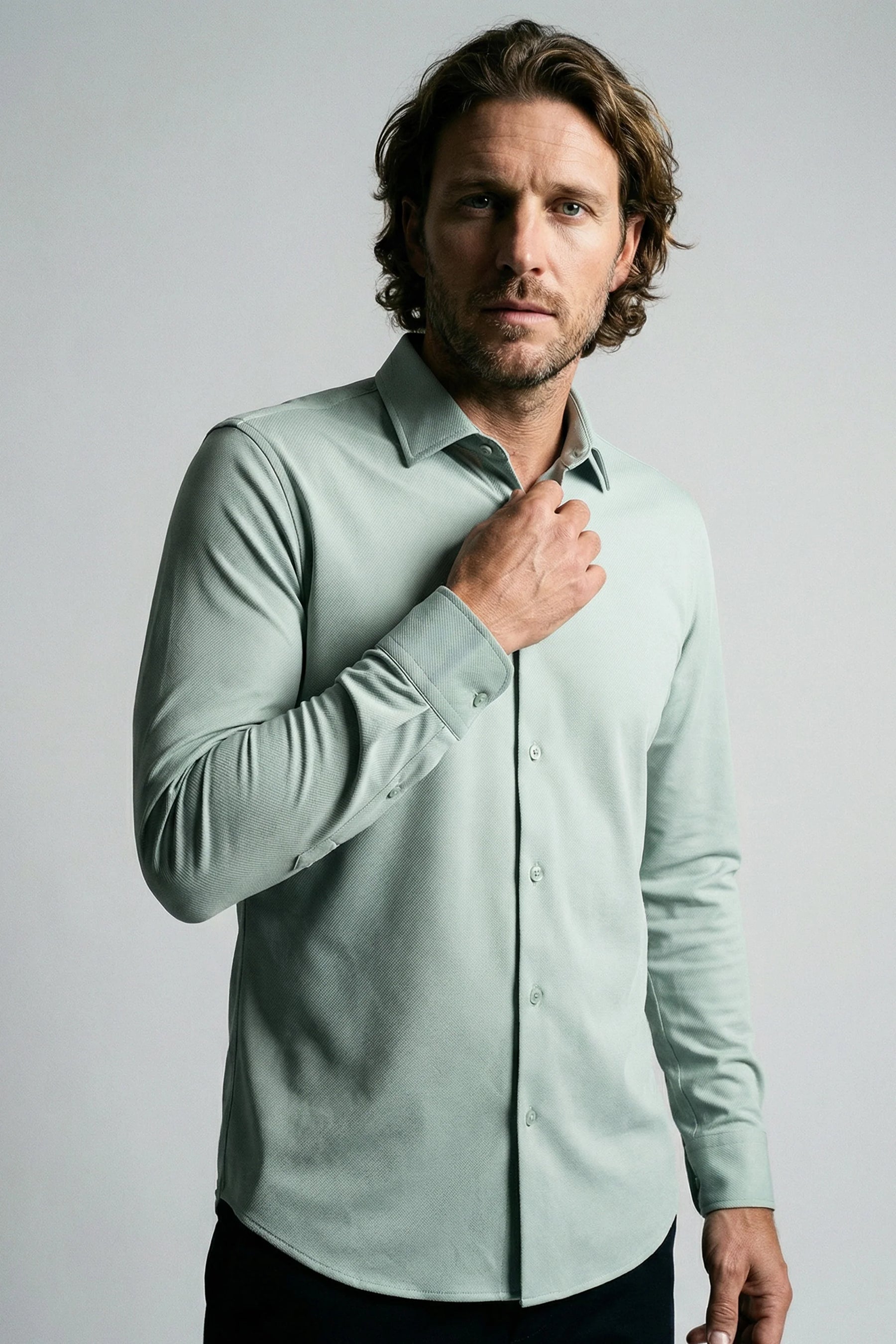 Camisa Tech Poliamida Twill - Habitat