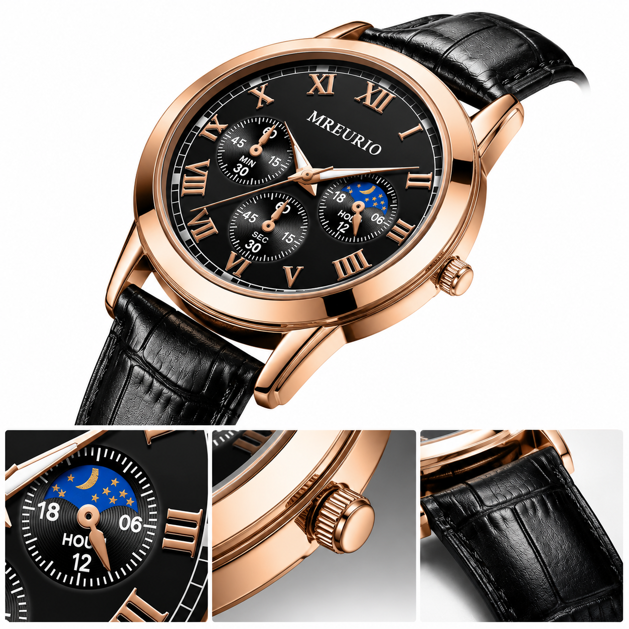 Habitat Masculino Relógio Imperial Noir